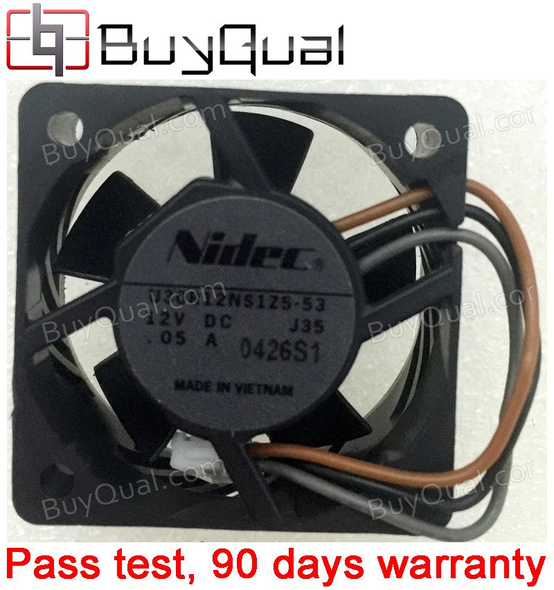 Nidec U30R12NS1Z5-53 12V 0.05A 3wires cooling fan Nidec U30R12NS1Z5-53 12V 0.05A 3wires cooling fan